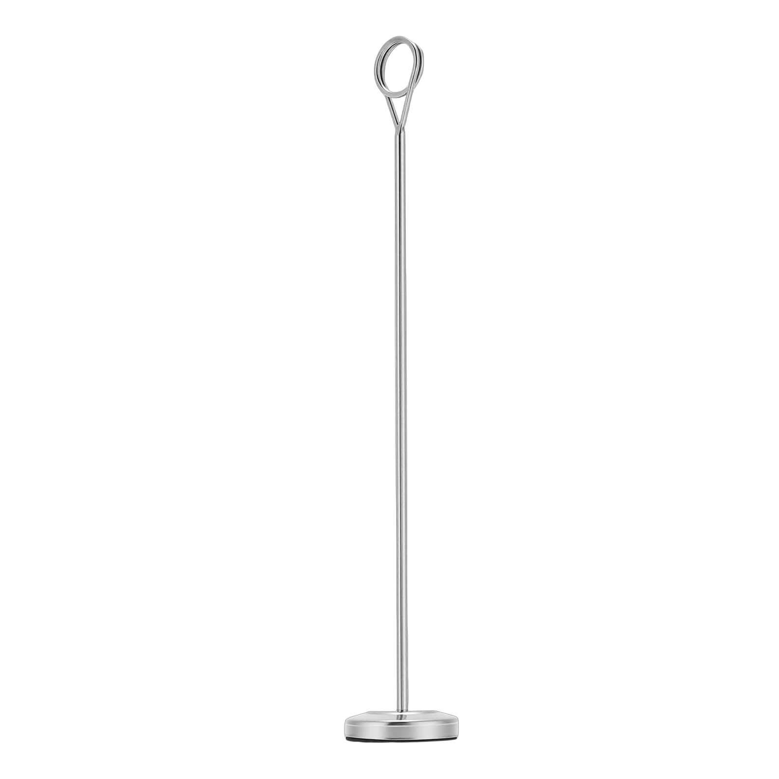Soporte para Números de Mesa de Acero Inoxidable Resistente, Juego 12, Opciones Doradas/plateadas 12,4 Pulgadas para Bodas, Decoración Oficina, Tarjetero Reutilizable Eventos (31,5*5 cm (