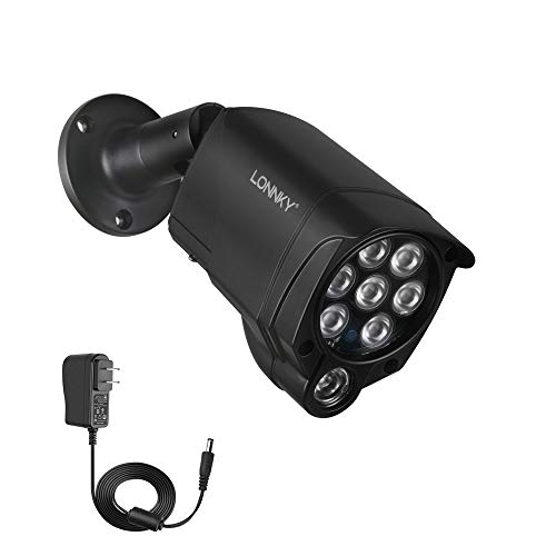 LONNKY LED IR Illuminator Wide Angle 8-LEDs 90 Degree 100Ft IR Infrared Flood