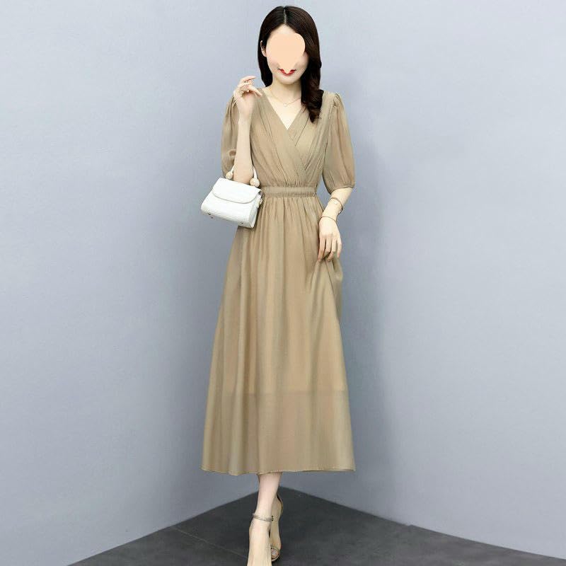 Robe d'été à nouer idéale pour un rendez-vous galant chic - 2