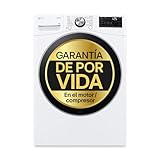 LG RH18U8AVCW - Secadora con Inteligencia Artificial 18 kg, Bomba de Calor Dual Inverter, Eficiencia D, Serie XXL, Motor Direct Drive, AI Dry™, Limpieza Automática del Condensador, Color Blanco