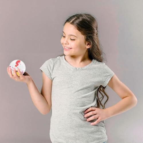 Image of LED Flashing Bouncing Ball for Kids, Fun Toy for Toddlers and Kids, Transparent Water Filled Rubber, Pack of 3