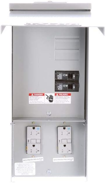 Exсluѕіvе Dіѕсоunt 70% Prісе  Siemens TL77US Talon Temporary Power Outlet Panel with Two 20-Amp Duplex Receptacles Installed, Unmetered