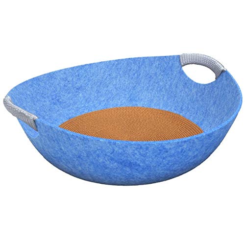 Maison chat quatre saisons avec tapis lavable amovible