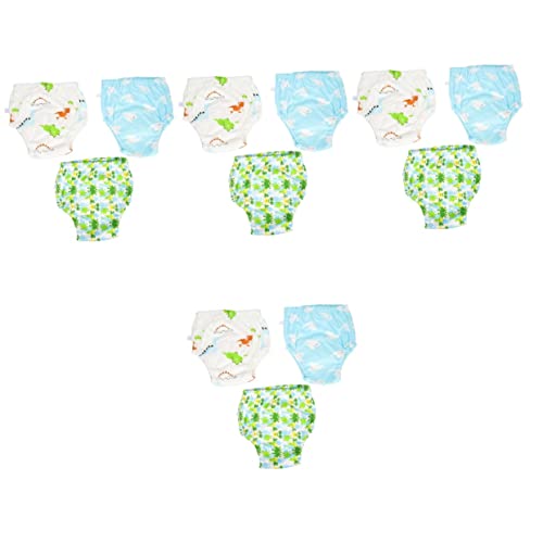 GLEAVI 12 Piezas De Pañales Para Bebés Playa Piscina Pantalón Elástico Cómodos Pantalones Reutilizables Pañales Para Bebés Pañales Lavables De Estilo De Natación Transpirables