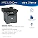 Brother Monochrome Laser Printer, Multifunction Printer, All-in-One Printer, MFC-L5900DW, Wireless Networking, Mobile Printing&Scanning, Duplex Print, Copy&Scan, Amazon Dash Replenishment Ready, Black
