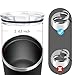 4 Pack 20 oz Skinny Tumbler Lid Replacement Lids for Tumblers Travel Coffee Mug Spill Proof Splash Resistant Silicone Sliding Covers