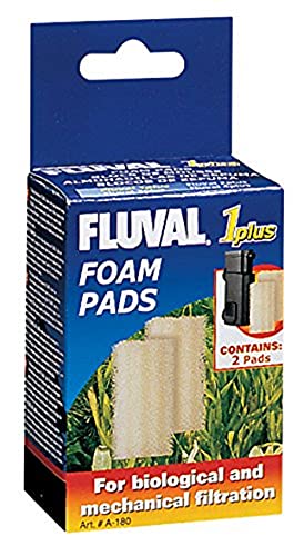 Fluval 1 Plus Foam Insert, 2-Pack