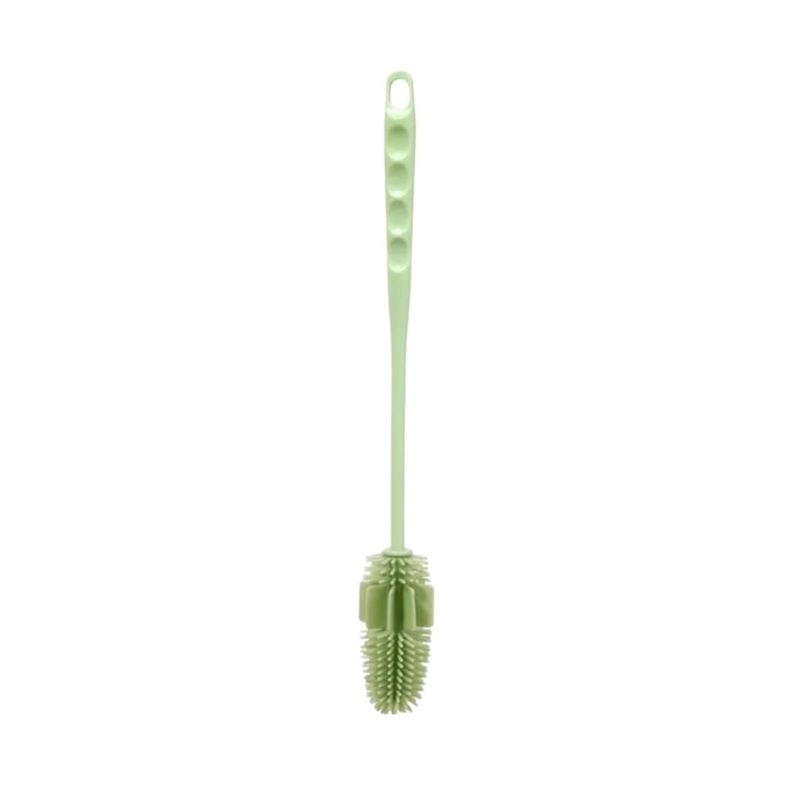 Brosse pour biberons en silicone pour éliminer les résidus incrustés