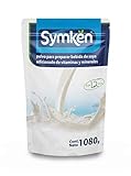 Symkën | Leche de Soya en polvo | Natural | Bolsa 1,080g | Leche en polvo | 100% vegetal | Rinde 12 litros | Alta en...