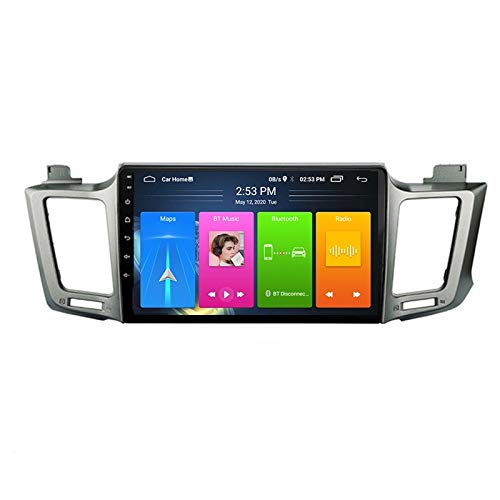 2 Din Touchscreen Autoradio, Bluetooth MP5-Player Unterstützung Bluetooth/Spiegel-Link / OBD2 / DAB + / FM-Radio, Für Toyota RAV4 2013-2018 Mit