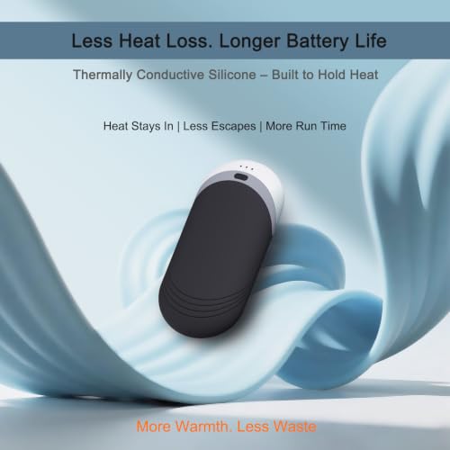 Karecel Thermal Silicone Hand Warmers Rechargeable 2 Pack for Even Heat - image 8