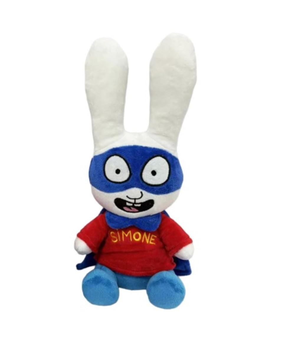 BARRADO – Peluche Simon Heroe Rabbit – 34 Cm – Licorne Officielle – Dès 0 Mois – Cadeau Bébé