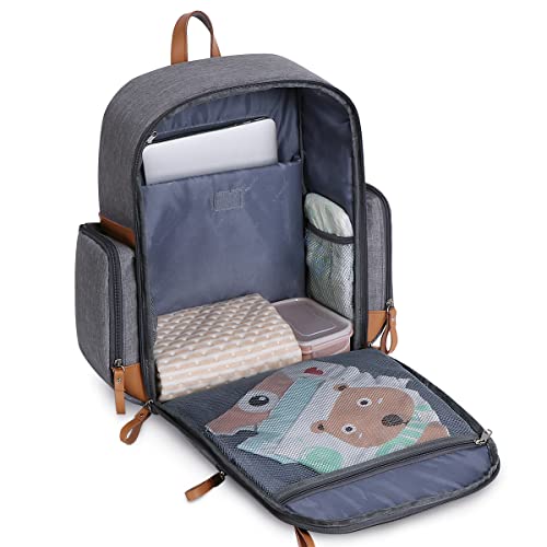 NUTOT B281 Bolsa mochila maternidade saco de isolamento de mamadeira impermeável e resistente ao des