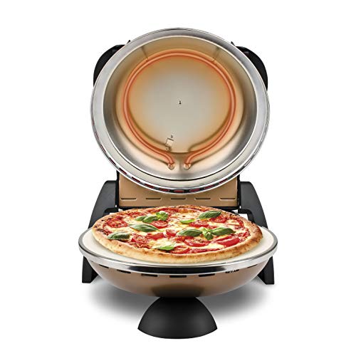 G3Ferrari Elektrische pizzaoven Delizia G1000608 koper, tot 400 graden met vuurvaste natuursteen/pizza en vladen enz. in 3 minuten/G3 Ferrari de nr. 1 van de pizzamaker /ook voor tafel en tuin - Image 6