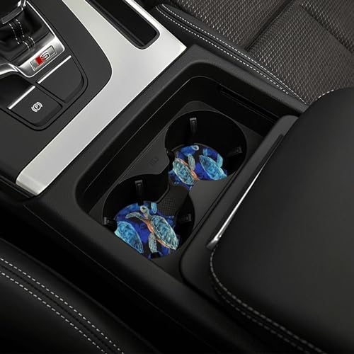 Portavasos para carro redondos 2 piezas neopreno miniatura 6