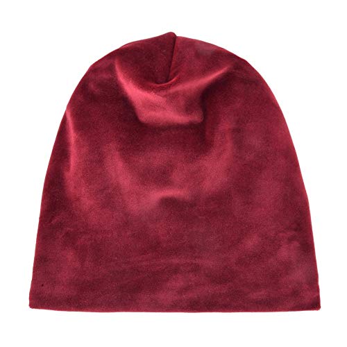 Solid Color Hat Scarf Sets Beanie Warm Velvet Bonnet Winter Hats Turban Cap Ladies Scarves Warm Neck Caps3