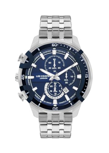 Image of Lee Cooper Multifunction Blue Round Dial Men's Watch - LC07872.390