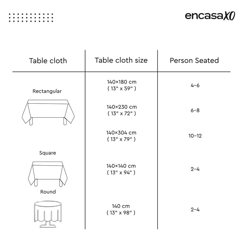 Image of Encasa XO Dining Table Cover Cloth for 4 to 6 Seater | 140x180 cm Cotton Canvas Rectangular Table Cloth | Machine Washable Tablecloth for Indoor & Outdoor Use - Hot Pink Solid Color