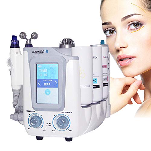 Hydro Water Oxygen Facial Machine, Upgraded Face Cleansing Moisturizing Hydrafacial Machine, Small Bubble Jet Face Care Sprayer for Skin Rejuvenation Dermabrasion