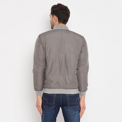 Image of Duke Stardust Men Full Sleeve Jacket (SDZ4075 Stone Green XL)