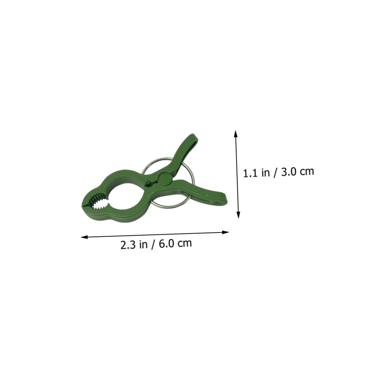 BESTonZON 4 Set Clip Fissaggio Piante Clip Plastiche per Giardinaggio E Accessori Pratici per Piante Rampicanti 10 Pezzi*4