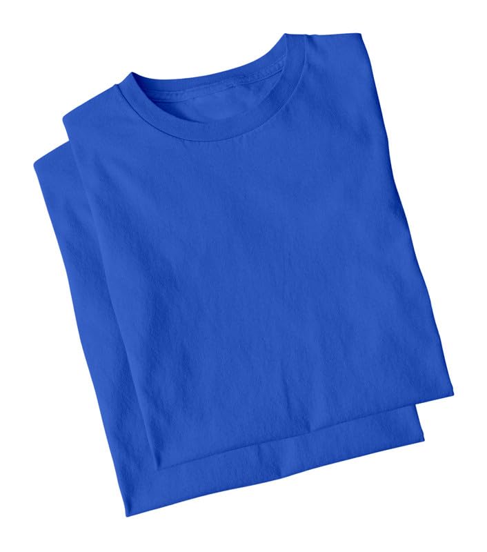 Image of XENOVAURBAN Kids Unisex Solid Round Neck Cotton T-Shirt - P