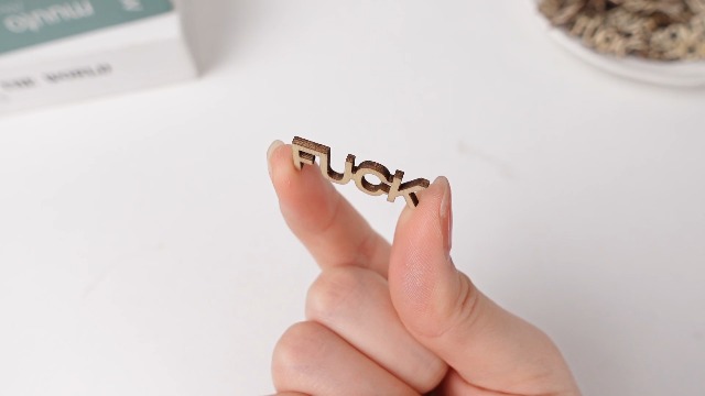 Amazon.com: Beeveer 500 Pcs Christmas Wooden Fucks Bag of Fuck to