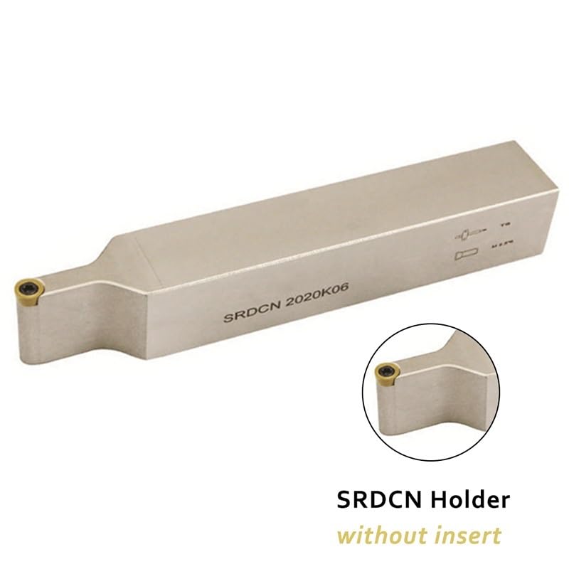 1pc SRDCN1616H06 SRDCN2020K06 SRDCN2525M06 SRDCN Screw Type External Turning Tool Holder CNC Lathe Cutter Tools for RCMT0602 Inserts(no Inserts)(SRDCN 2020K10)