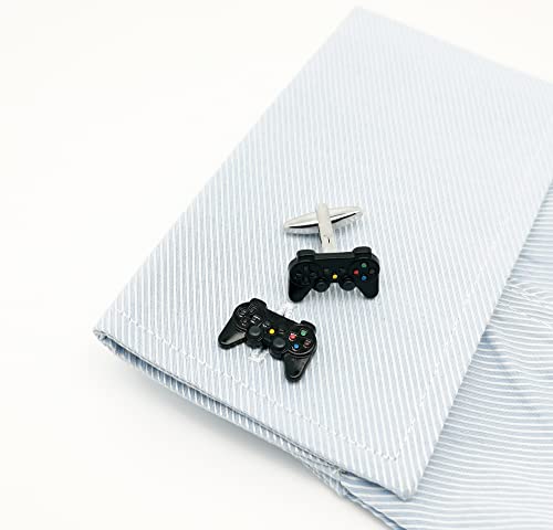 Video Game Controller Cufflinks for Men Classic Tuxedo Shirt Buttons Cuff Links For Business Wedding Daily Shirts In Gift Box2