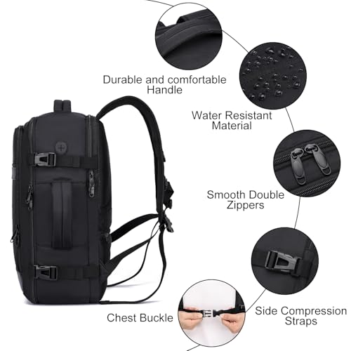 Travel Backpack with USB Port