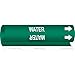 Brady 5786-I, 92799 High Performance - Wrap Around Pipe Marker, (Pack of 20 pcs)
