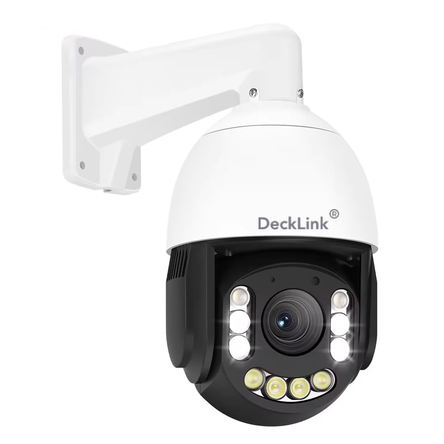 DeckLink Outdoor Security Camera, 36x Optical Zoom, 5MP Sensor, Pan/Tilt/Zoom, Power Over Ethernet, Weatherproof DeckLink Outdoor Security Camera, 36x Optical Zoom, 5MP Sensor, Pan/Tilt/Zoom, Power Over Ethernet, Weatherproof