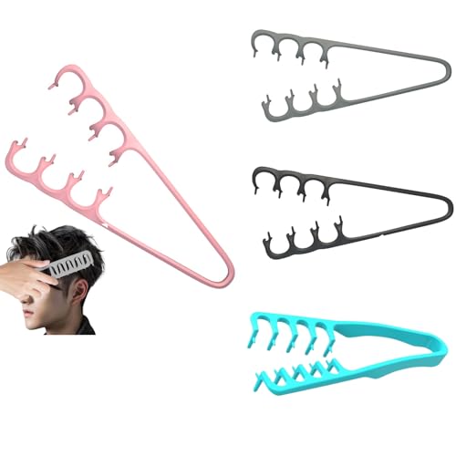 Breiter Zahn Kamm Männer Textur Styling Kamm Volumen Lockenkamm Naturlocken Haarkamm Ergonomisch Leicht Nahtabdeckung Pony Kämme Antistatisch Haarstyling Geräte Großzahnkamm