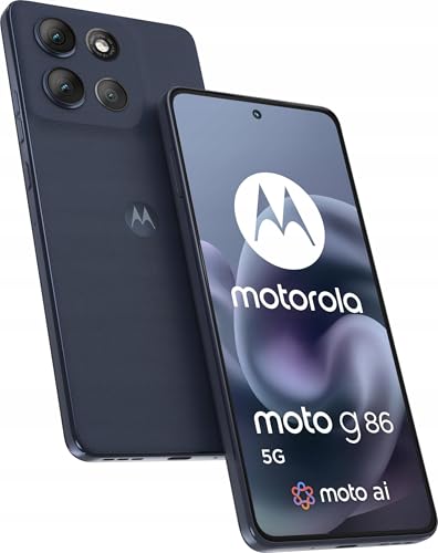 Motorola Moto G86 5G 8GB-256GB Azul Dunkel (Spellbound) Dual SIM