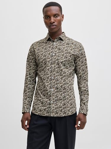 Jprblablackpool Stretch AOP Ls Shirt Sn – Ansicht 2
