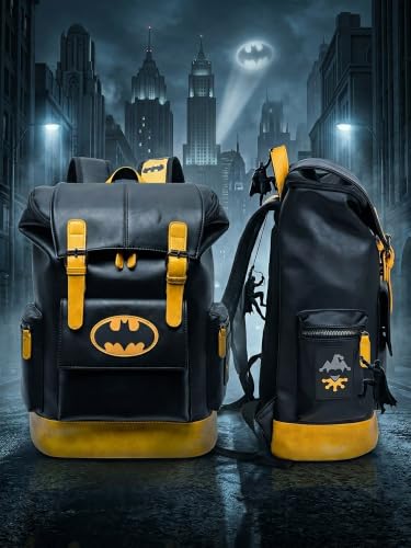 Image of FUR JADEN Vegan Leather Anti Theft Design Casual Laptop Backpack with 15.6 Inch Laptop Pocket
