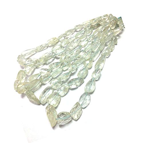 Perles semi-précieuses nuggets bleu vert pour votre prochain atelier bijoux fait main