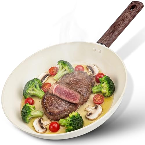 El Mejor Listado de Compras Cerafit Mx disponible en línea. 41 INGEQUIS Sartén con Revestimiento Antiadherente, Sartén 100% Libre de PFOA, Conducción Uniforme y Rápida, Apto Universal para Estufas de Gas, Eléctrica, Cerámica (Crema,...