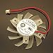 7010HH12C ND 65mm 40X40X40mm 12V 0.39A 2Wire 2Pin For HD3870 HD3850 HD4830 HD4850 Graphics Card VGA Cooler Fan