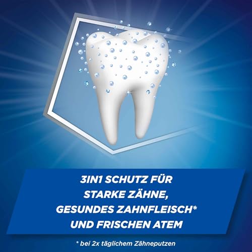 Zahncreme - Odol-med3 Original, Zahnpasta mit 3in1 Schutz für starke Zähne, gesundes Zahnfleisch** und frischen Atem, 125 ml