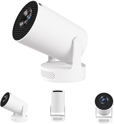 Mini proyector, proyector inteligente portátil 2025 con WiFi y Bluetooth, 1000 lúmenes, pantalla de 150 pulgadas, tecnología LCD LED