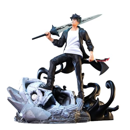 Zhongkaihua Figura de anime Sung Jinwoo Figura de acción con mode...
