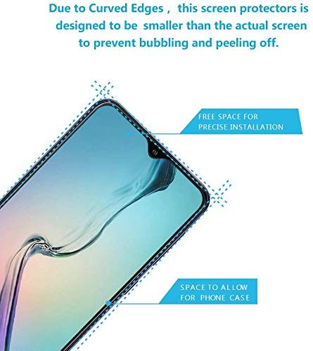 Mikeasy Vetro Temperato Opaco Per Samsung Galaxy A10 - Pellicola Protettiva HD Anti-Graffio 9H, Anti-Impronta, Facile Installazione