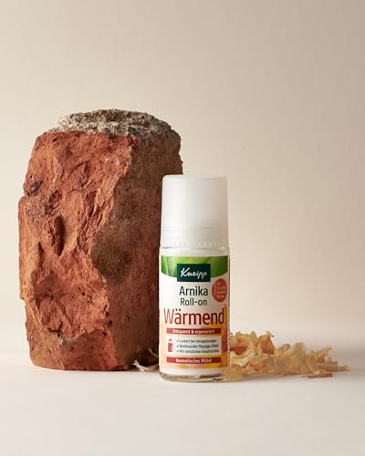 Kneipp Arnika Roll-on Wärmend - Massageroller lindert & lockert Verspannungen & Schmerzen im Nacken, in Schultern, Rücken & Muskeln - ideale Entspannung nach Sport & Arbeit Dank Wärmewirkung - 50ml