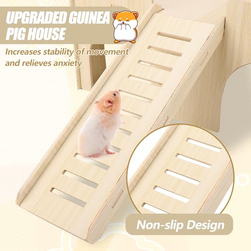 Grande cachette pour cochon d'Inde maisonnette bois petit animal
