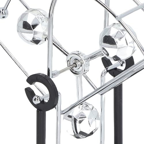 Image of AUGEN Balancing Pendulum Durable Metal Innovative Stress Relief Toy Kinetic Orbital Art for Home Office Desktop Gift Decoration (1 Piece, 7597D13)