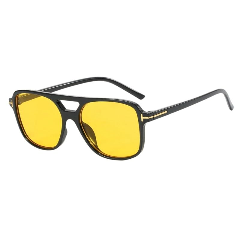 Polarized Classic Vintage Aviator Sunglasses for Men Women Large Frame Retro 70s Sunglasses