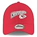 New Era Men's Red Kansas City Chiefs 2024 AFC Champions Replica 9FORTY Adjustable Hat