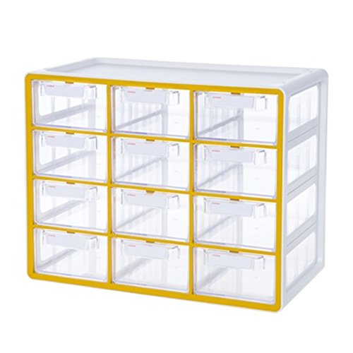 SYSMAX Muti Purpose Case 12 Section Organizer Storage Box