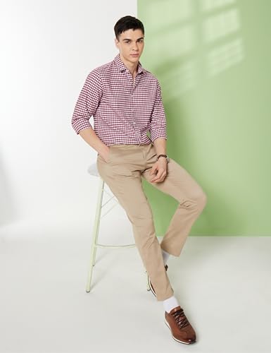 Image of Symbol Premium Men's Checkered Casual Shirt - Regular Fit | Full Sleeve | Pure Cotton (Available in Plus Sizes)